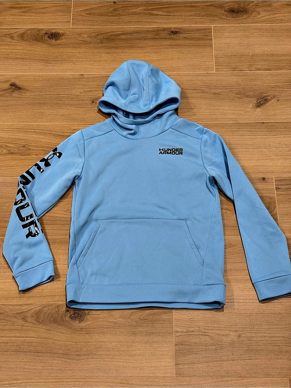 Under Armour Boys Rival Fleece Hoodie Blue